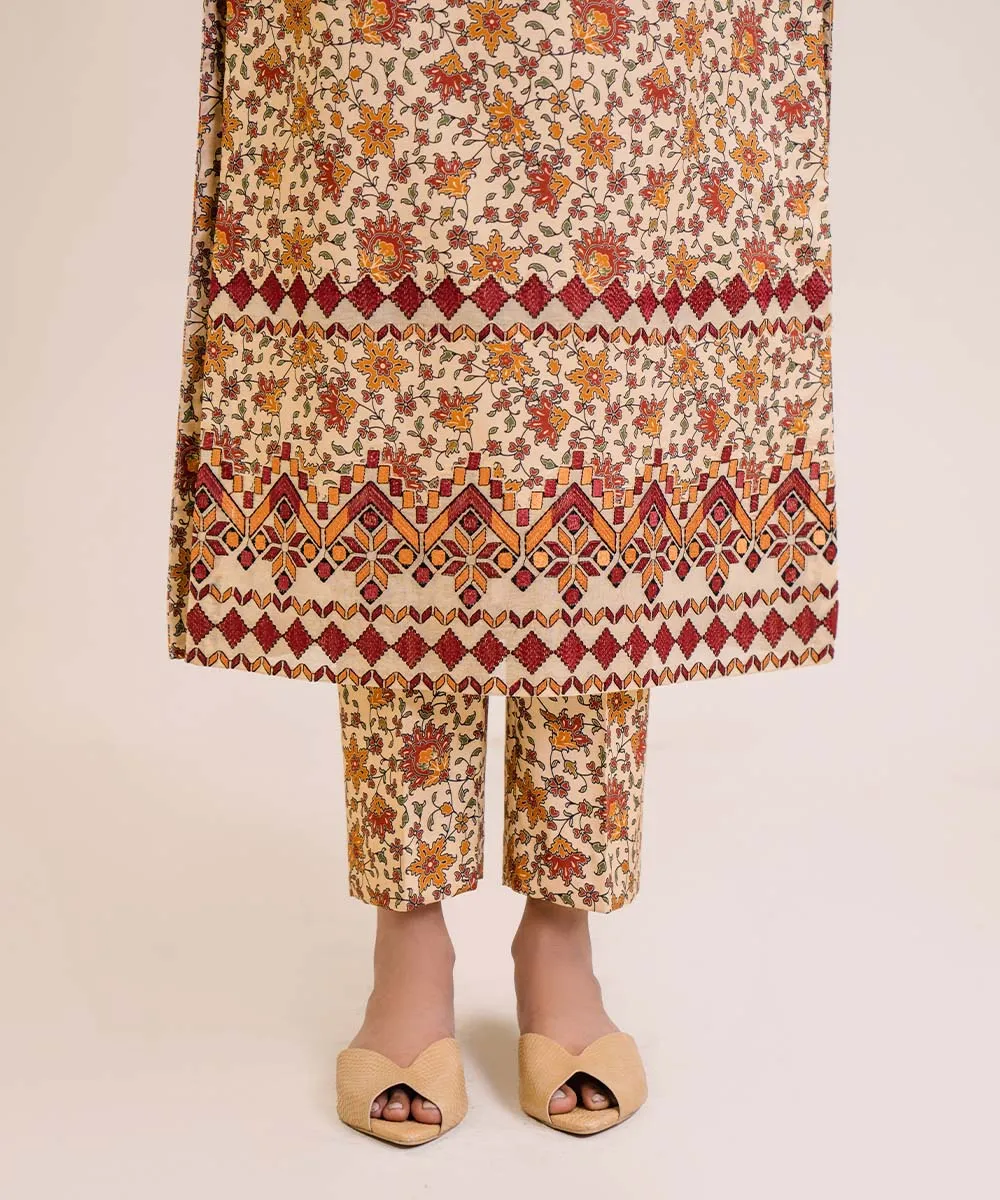 2 Piece - Embroidered Lawn Suit