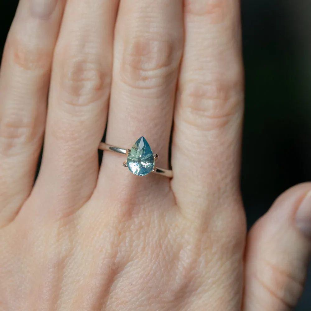 2.07CT MADAGASCAR PEAR SAPPHIRE // Design Specialist Curated Build Your Own Dream Ring