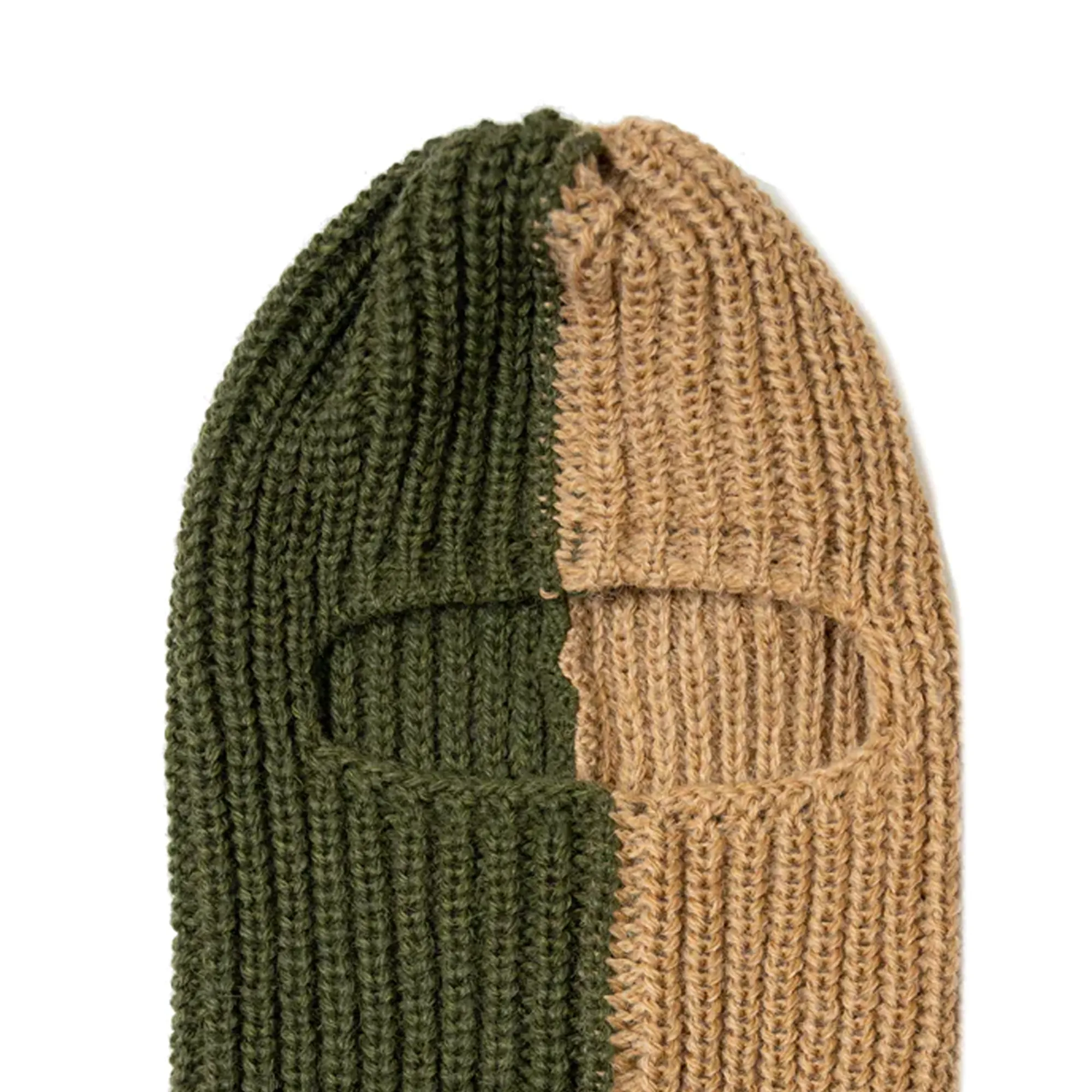 Afield Out Duo Tone Balaclava Green/Brown