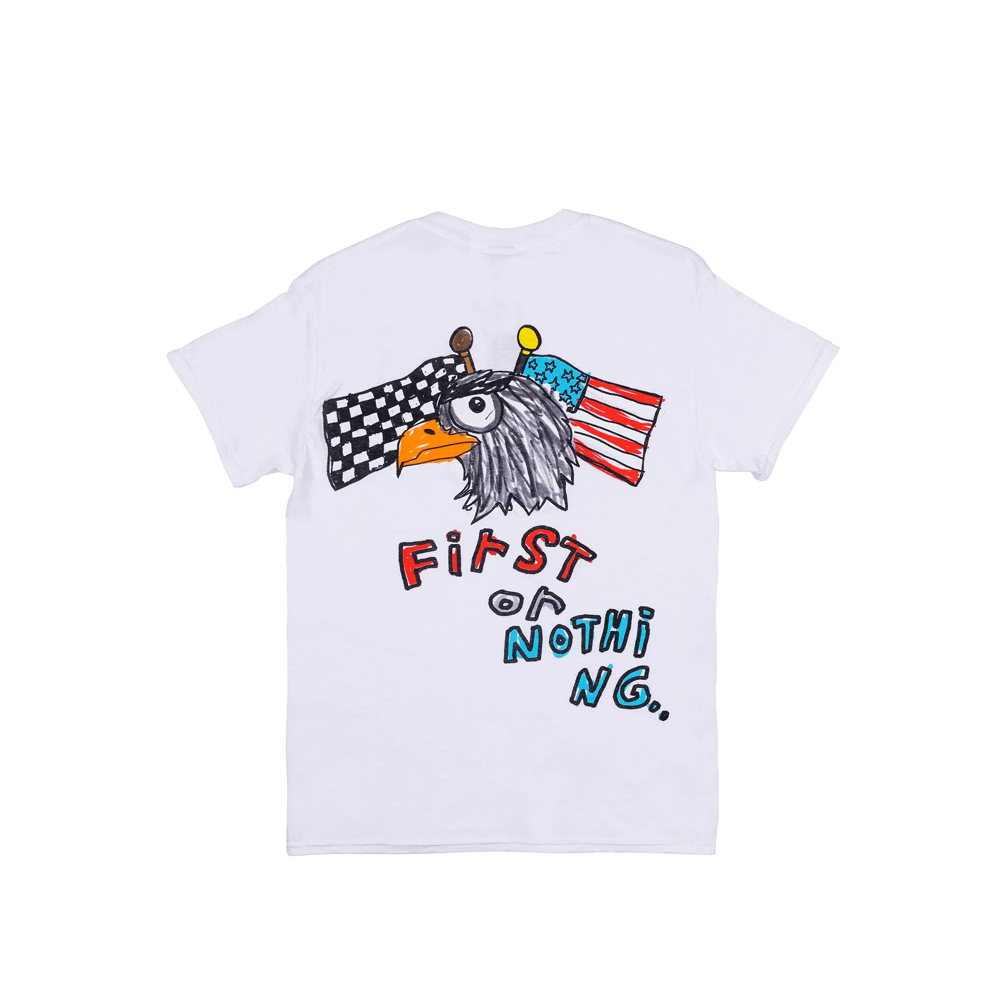 After School Special Mens Race Tee 'White'