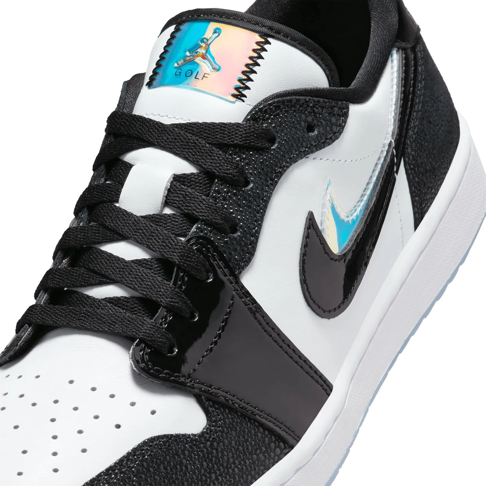 Air Jordan 1 Low NRG Golf Shoes White/Black - SU24