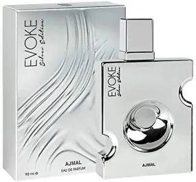 Ajmal Evoke Silver Perfume For Men, EDP, 90ml