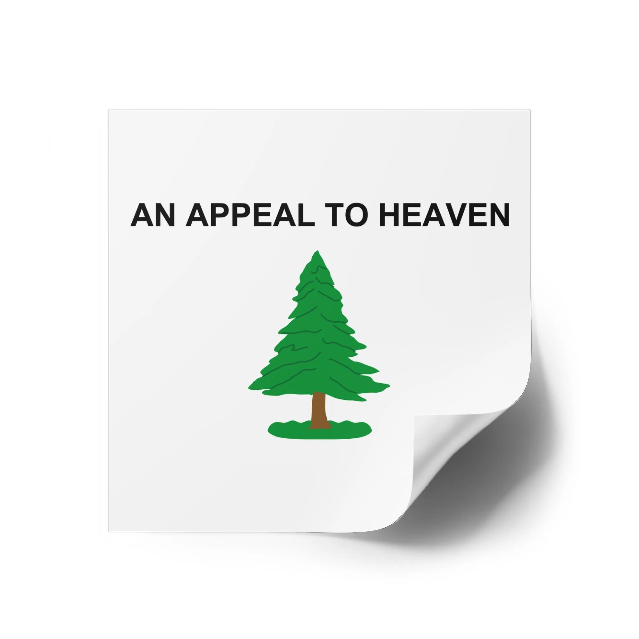 An Appeal To Heaven Square Stickers