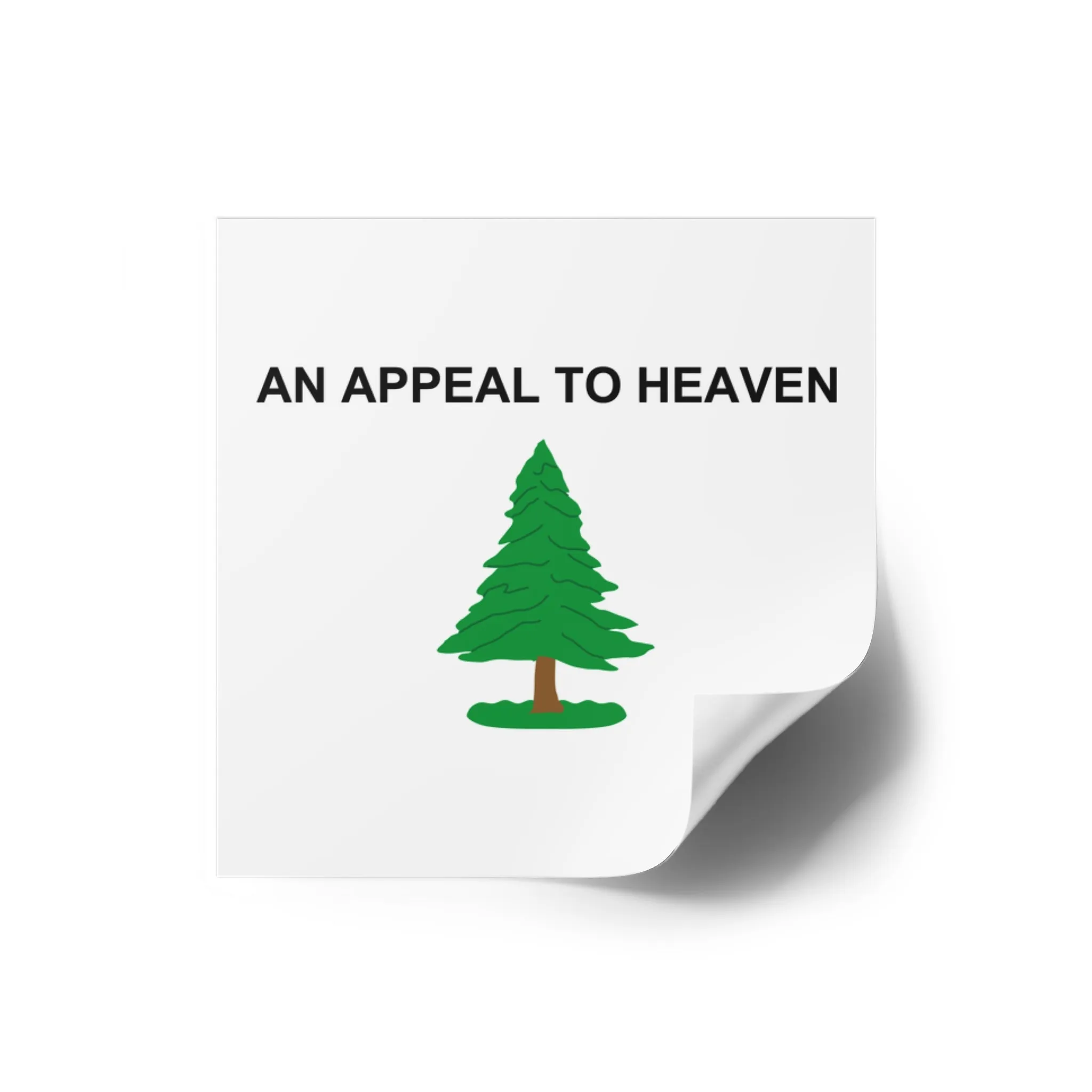 An Appeal To Heaven Square Stickers