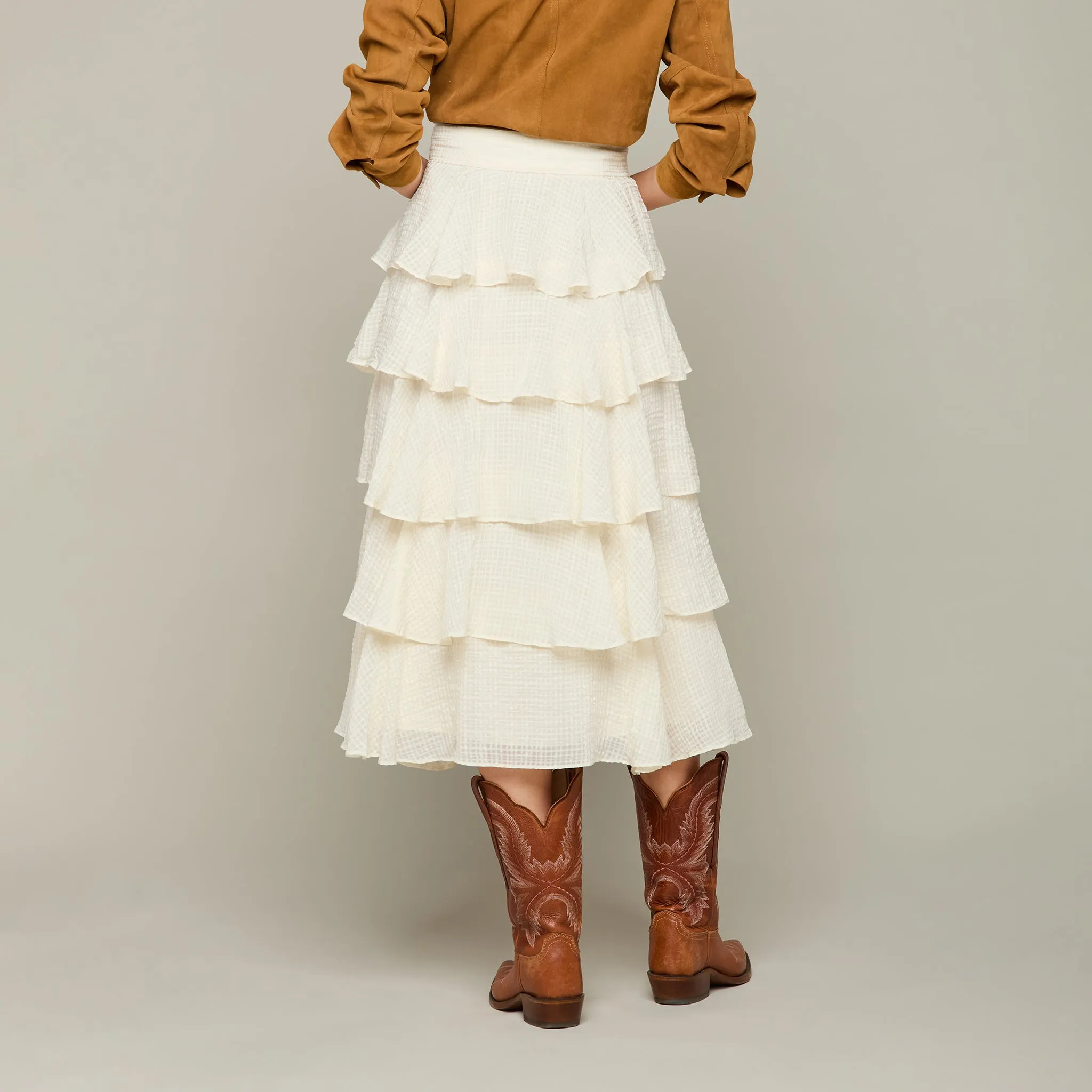 Annona Skirt :: Off White