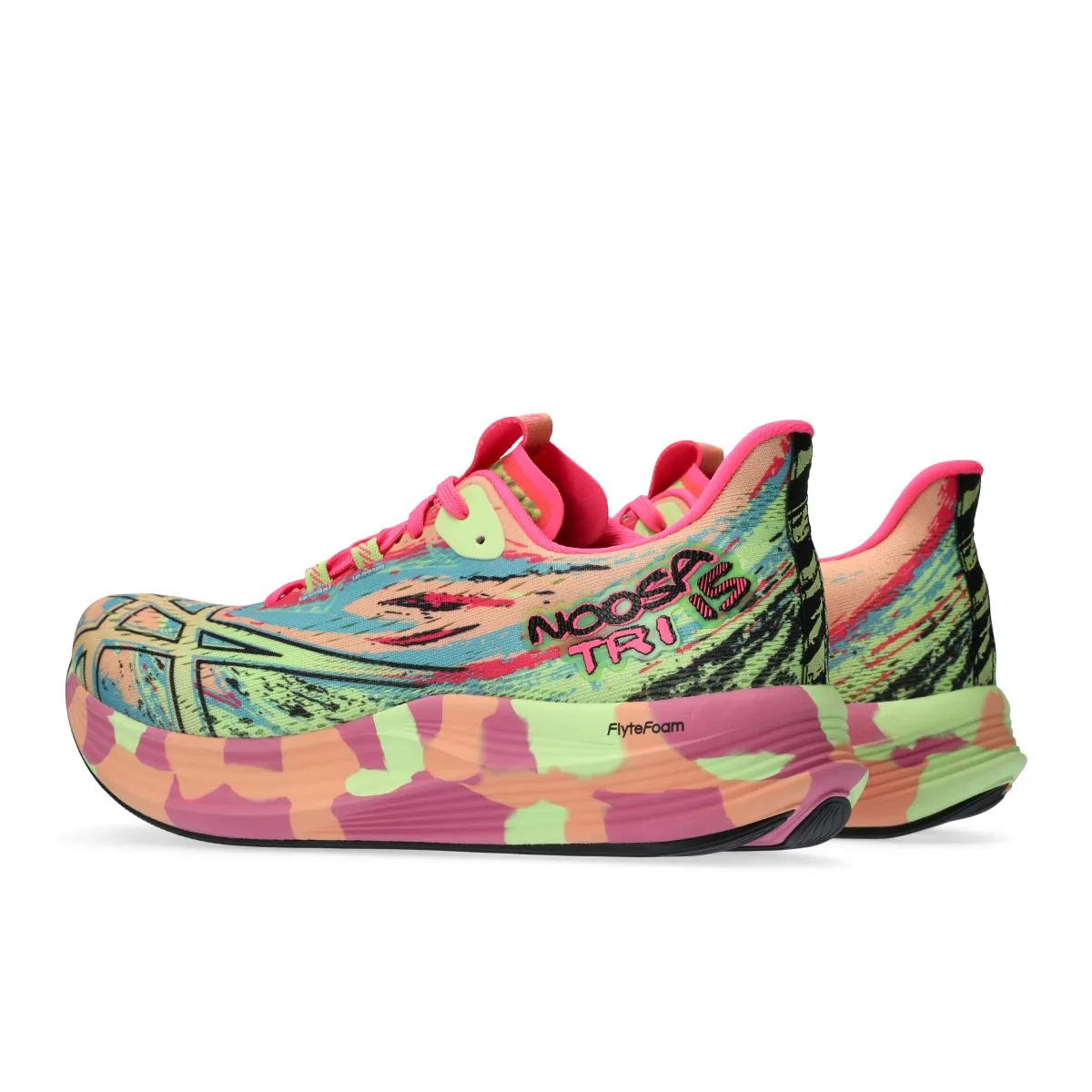 Asics Noosa Tri 15 Women Summer Dune Lime Green   