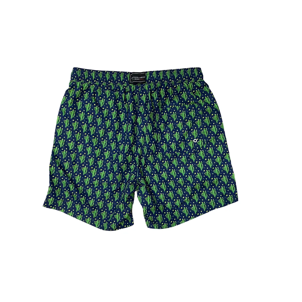 Astrolabe Cactus patterned men's swim shorts M79J 956 blue