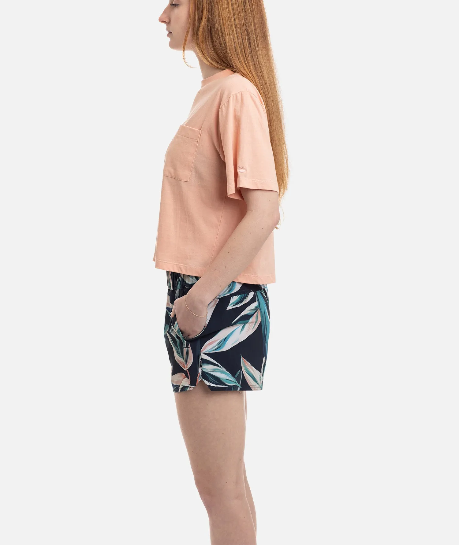 Avalon Boxy Tee - Apricot