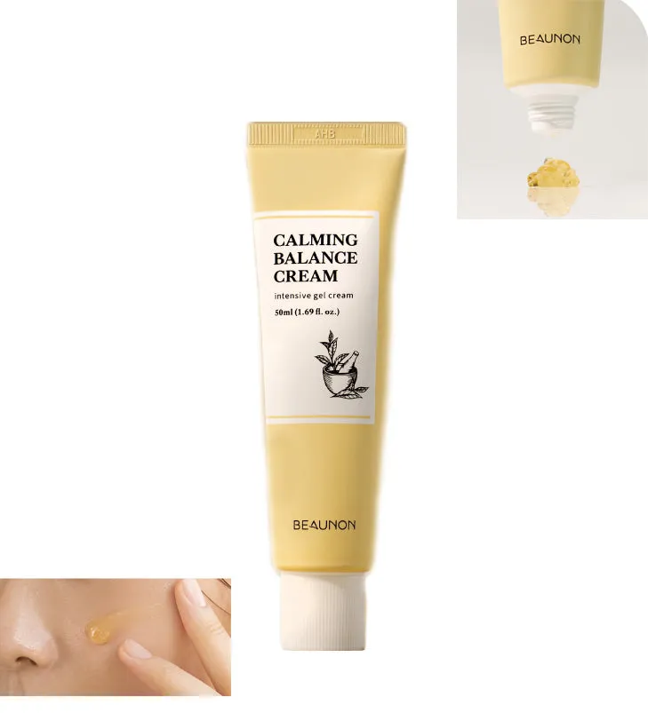 Beaunon Calming Balance Creams 50ml Facial Soothing Moisture Skincare Korean Best Popular Selling Beauty soothes hyaluronic acid Red Spot Cosmetics