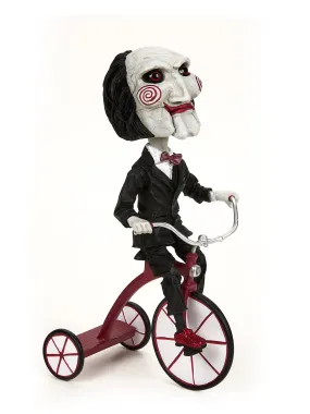 Billy Jigsaw Head Knocker Puppet on Tricycle - 8 Action Figure - Saw - NECA Collectibles