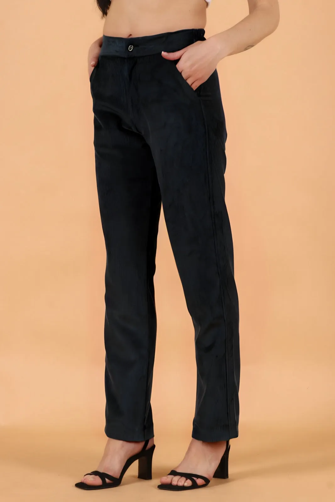 Black Corduroy Pant