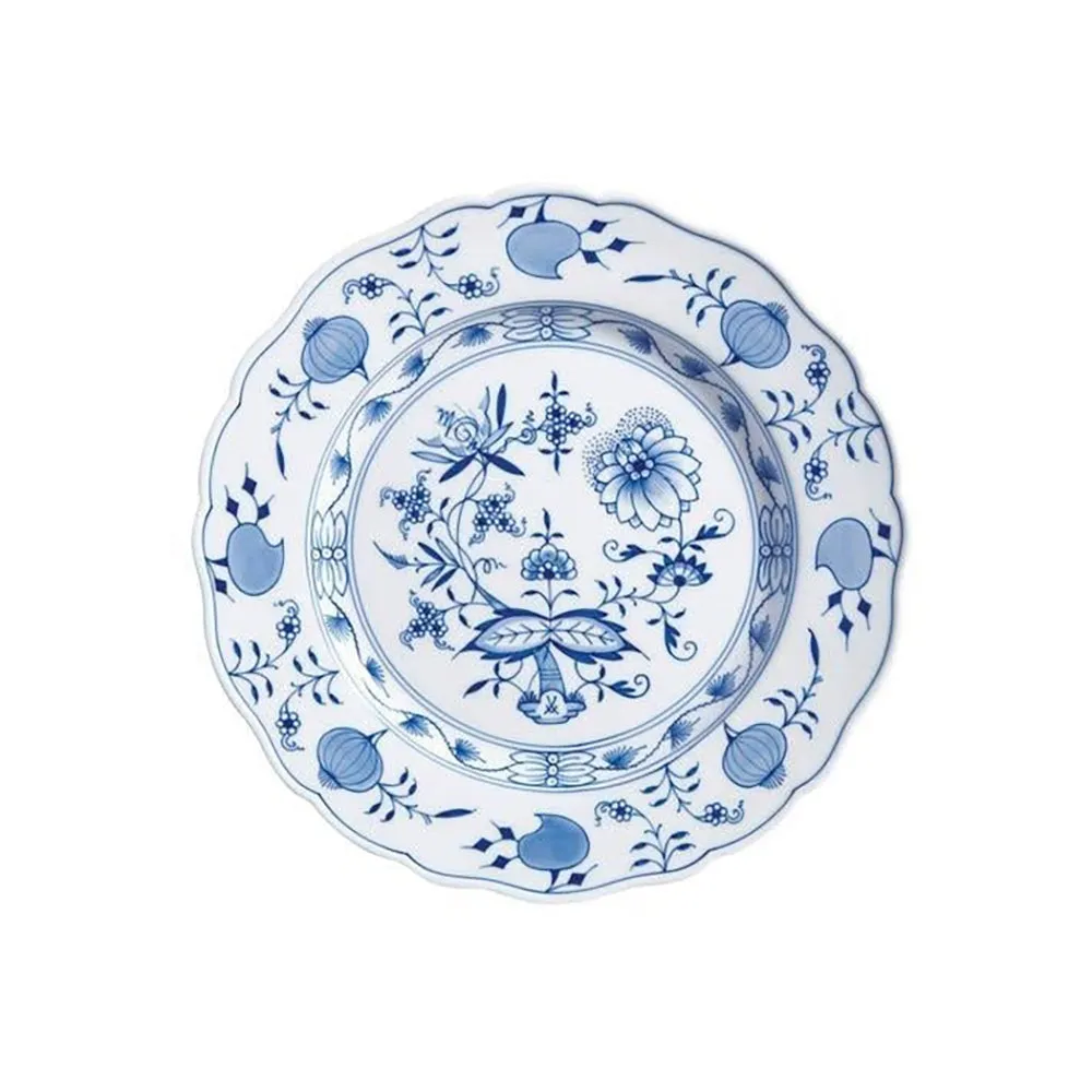 Blue Onion Salad Plate