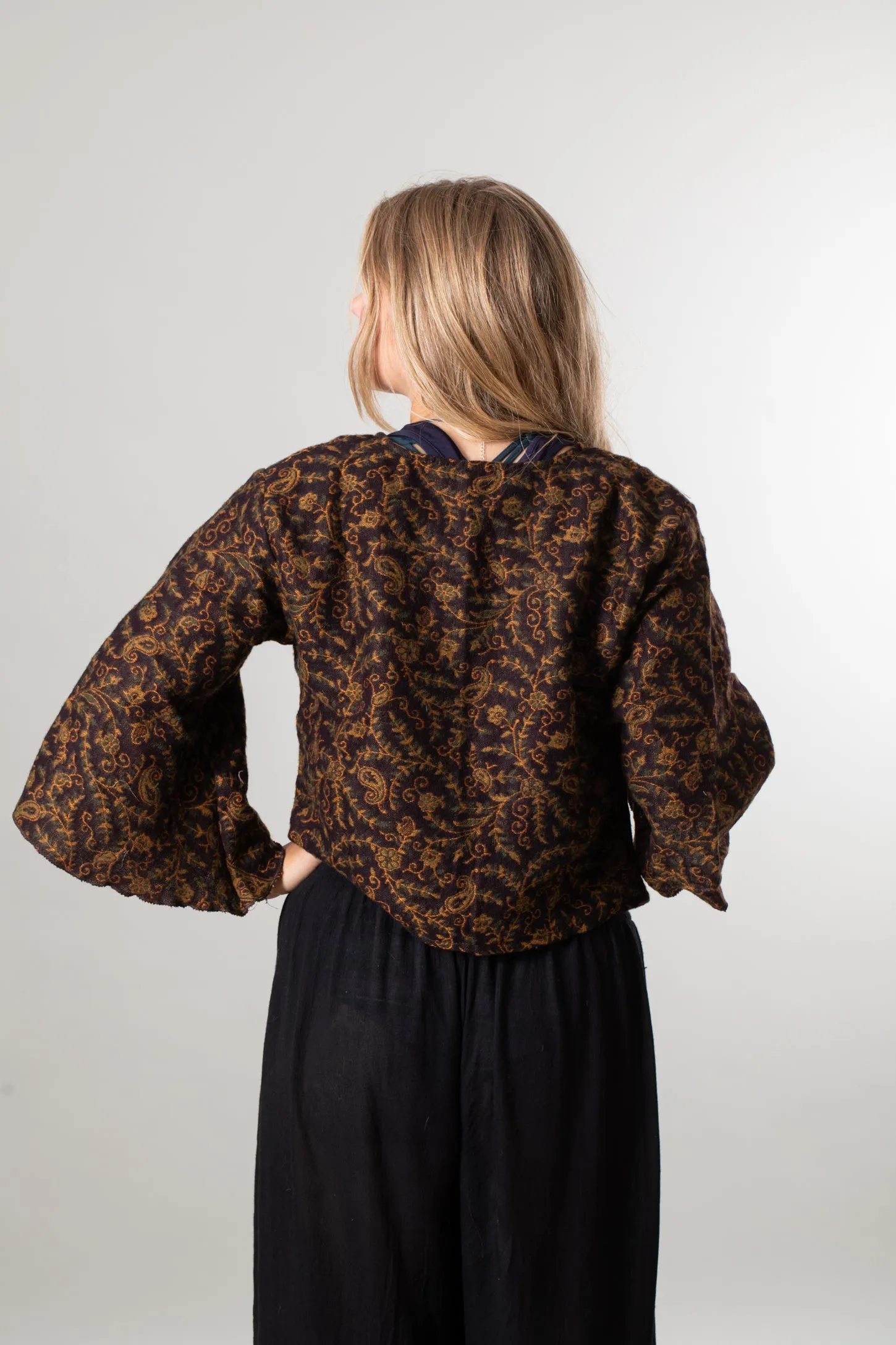 Buta Indian Flare Sleeve Cardigan