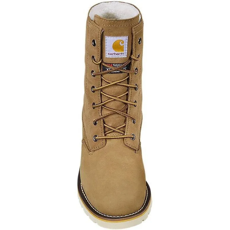 Carhartt Women's Fold Down 8 WP Wedge Winter Boot -Hickory- FW8069-W