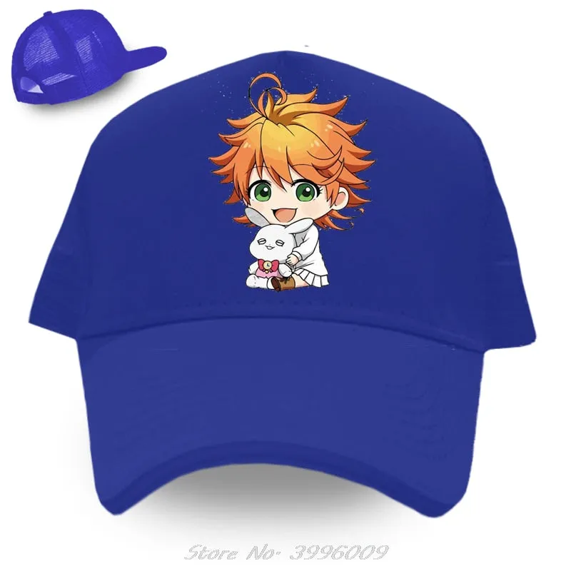 Casual The Promised Neverland - Emma Premium Peaked Cap Hat Panama Hat Baseball Cap