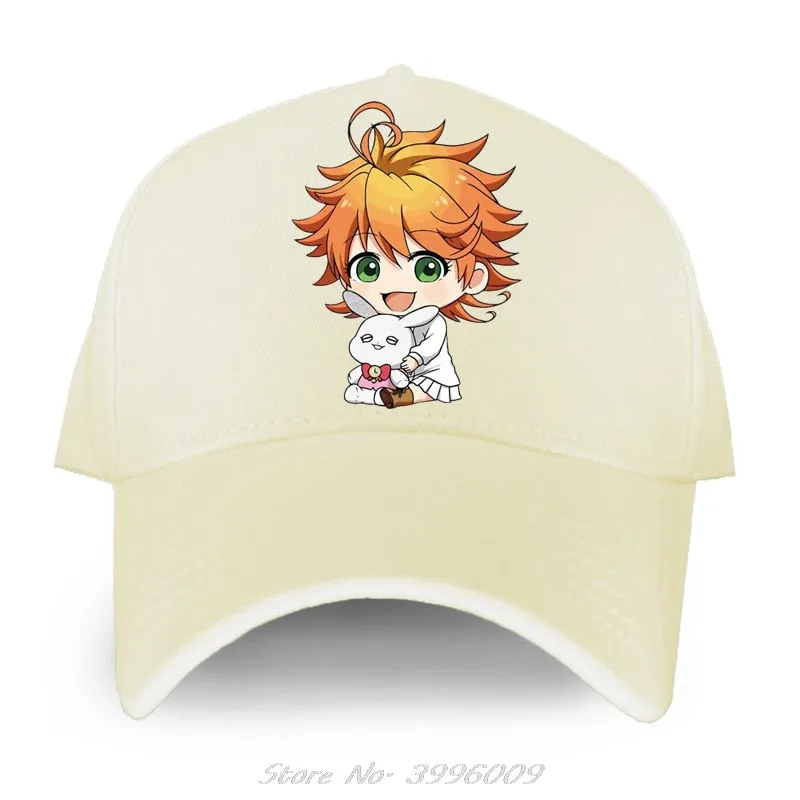 Casual The Promised Neverland - Emma Premium Peaked Cap Hat Panama Hat Baseball Cap