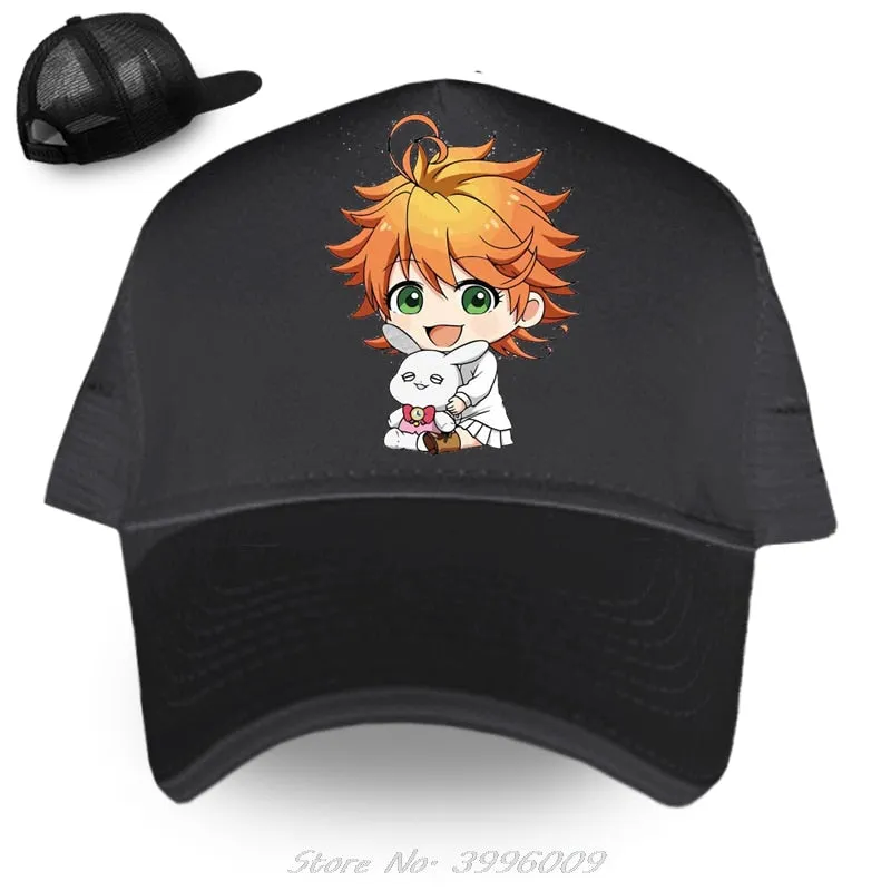 Casual The Promised Neverland - Emma Premium Peaked Cap Hat Panama Hat Baseball Cap