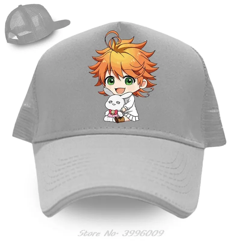 Casual The Promised Neverland - Emma Premium Peaked Cap Hat Panama Hat Baseball Cap