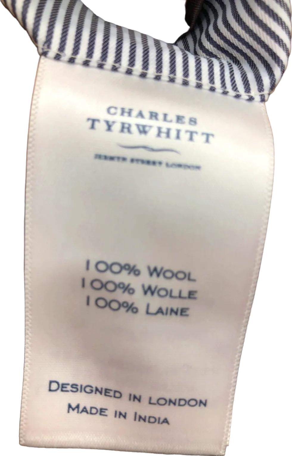 Charles Tyrwhitt Camel Pure Wool Overcoat 36R UK