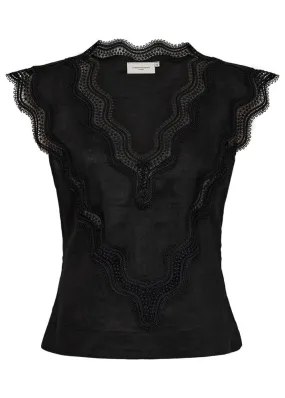 Copenhagen Muse Natuli Hrtop - Black