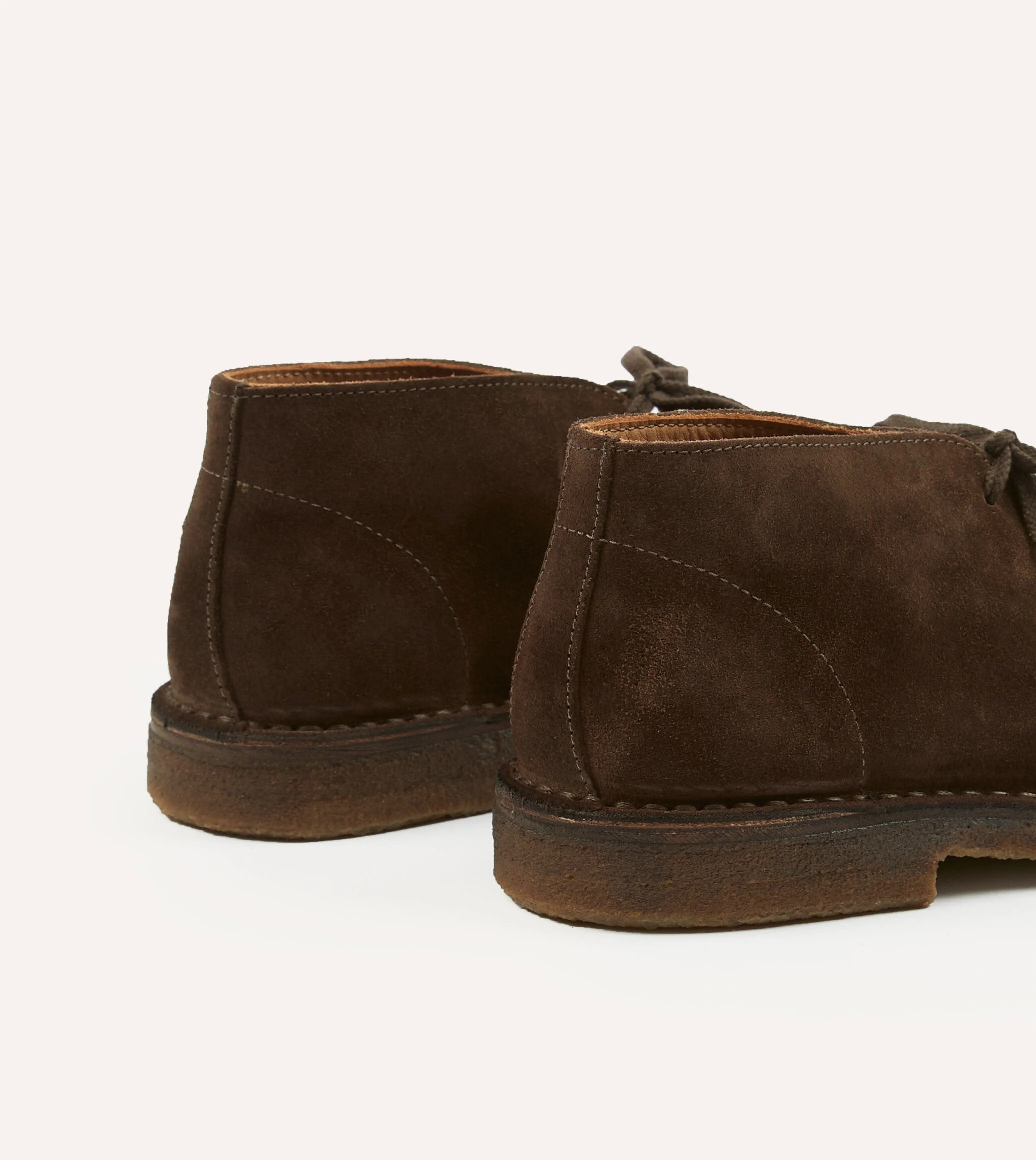 Crosby Moc-Toe Chukka Boot Brown Suede