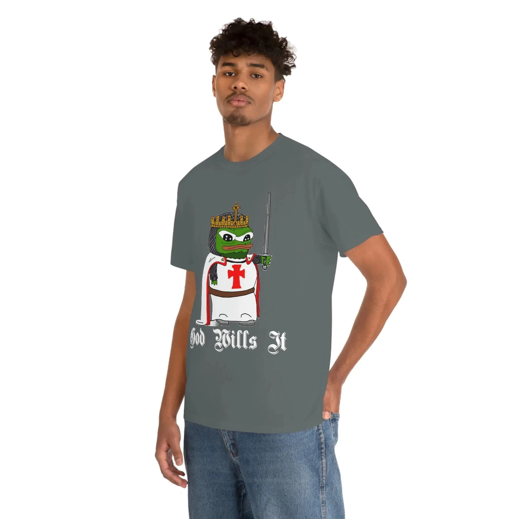 Crusader Pepe "God Wills It" Shirt