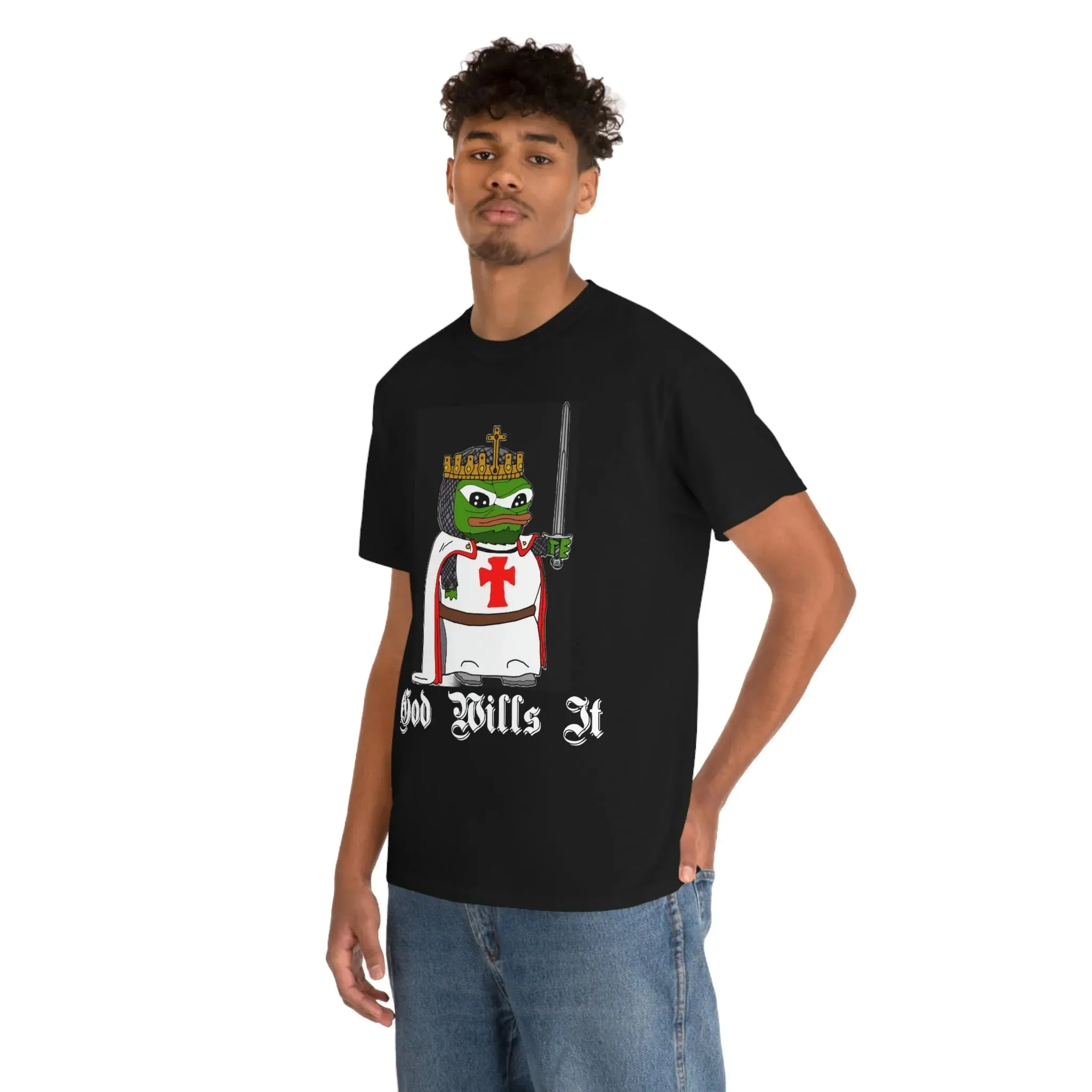 Crusader Pepe "God Wills It" Shirt