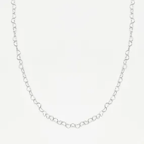 Dainty Heart Chain Necklace