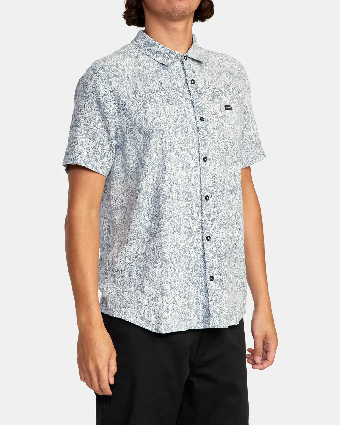 Daze Short Sleeve Shirt - Moody Blue