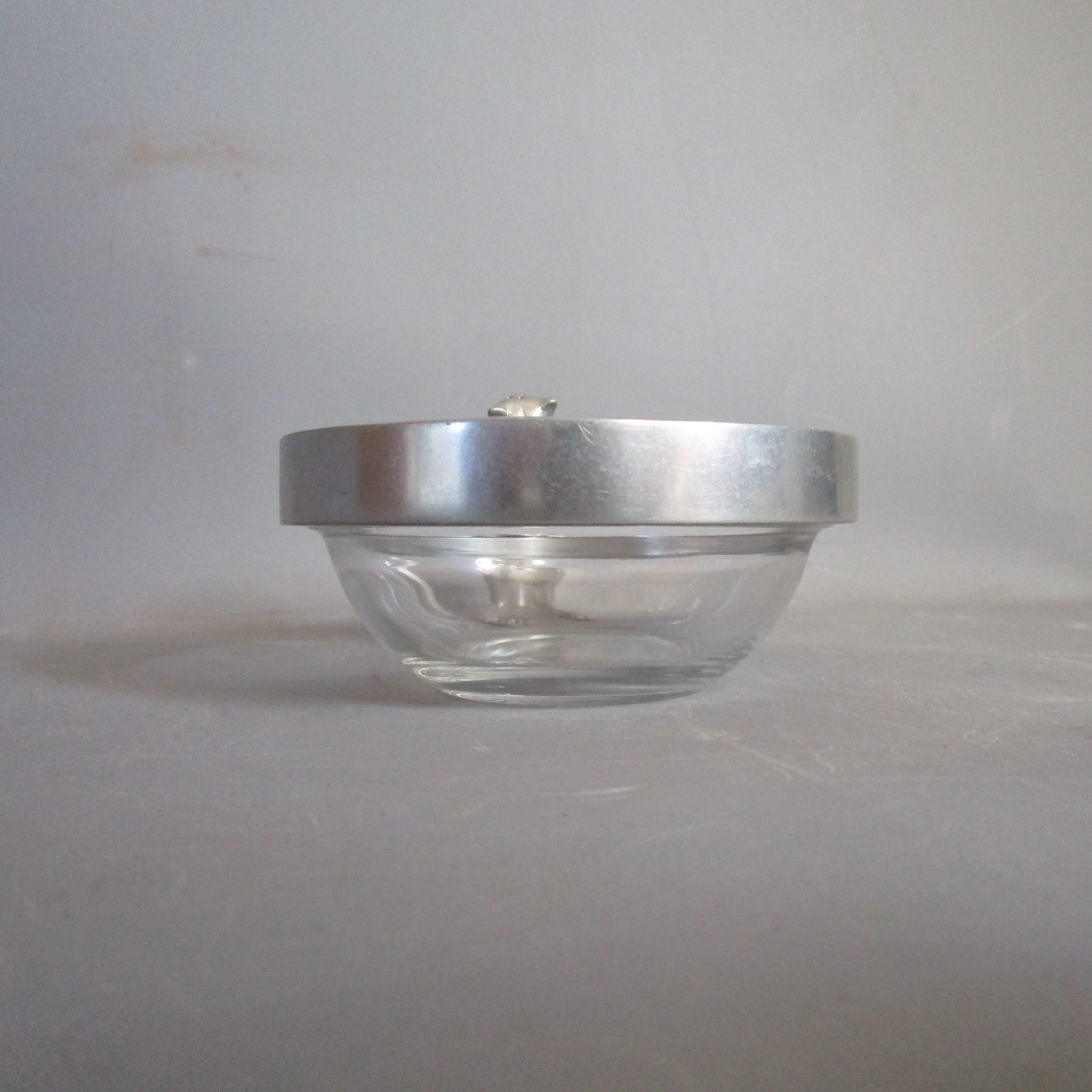 Diana Carmichael Pewter Dish Cheater Drinking Vintage c1970