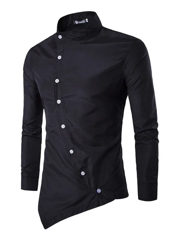 Fashion Men Casual Slim Fit Shirt