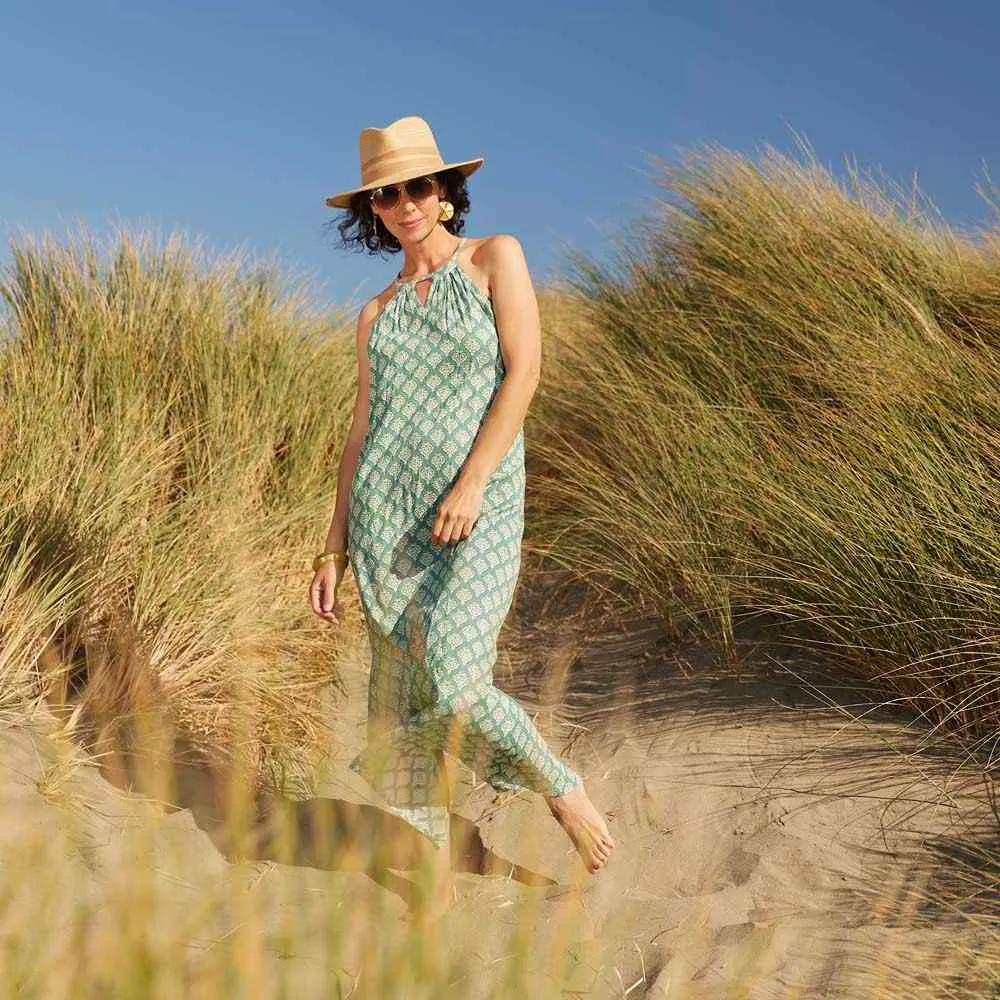 Fifer Blue Green Sundress