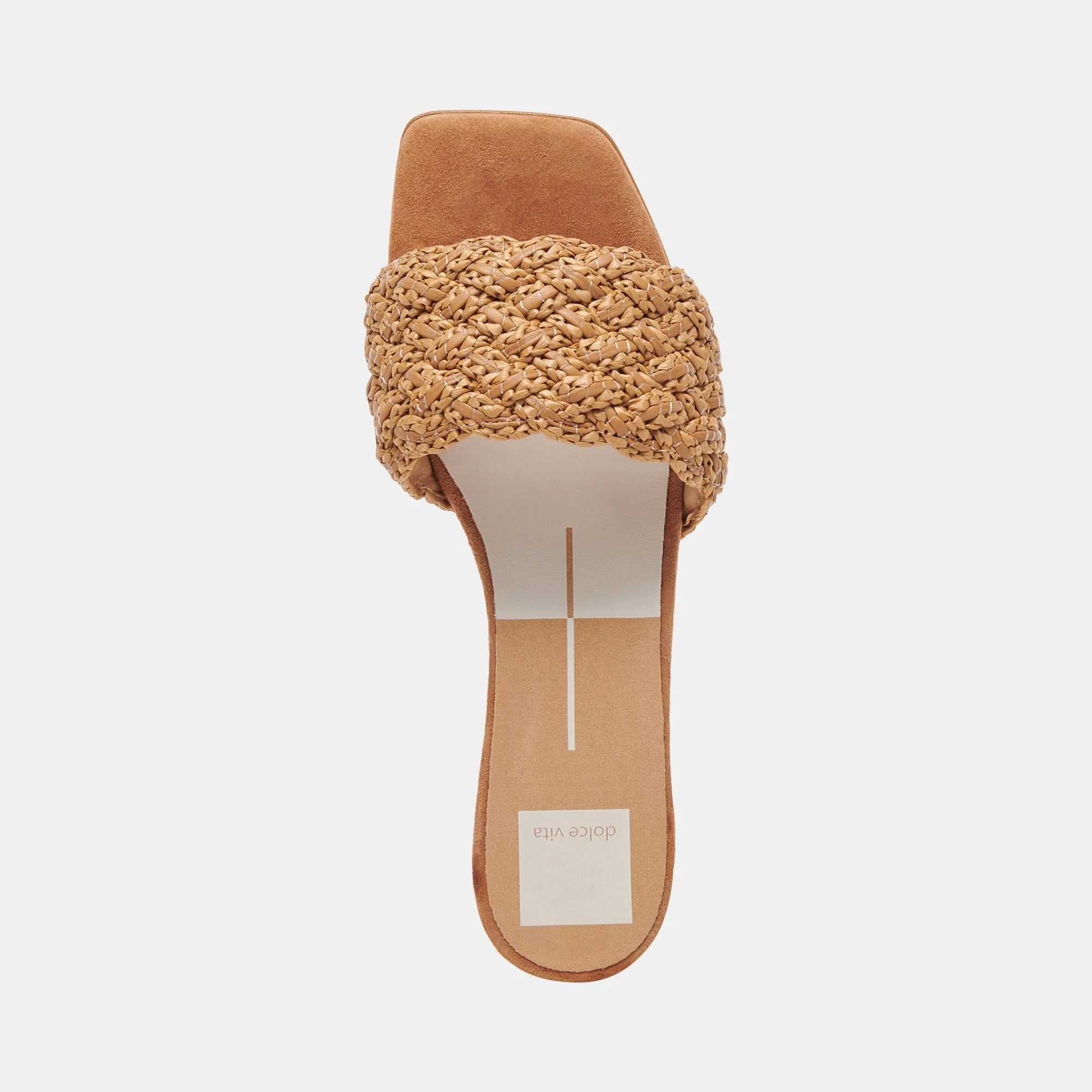 FRAZ SANDALS TAN MULTI WOVEN - re:vita