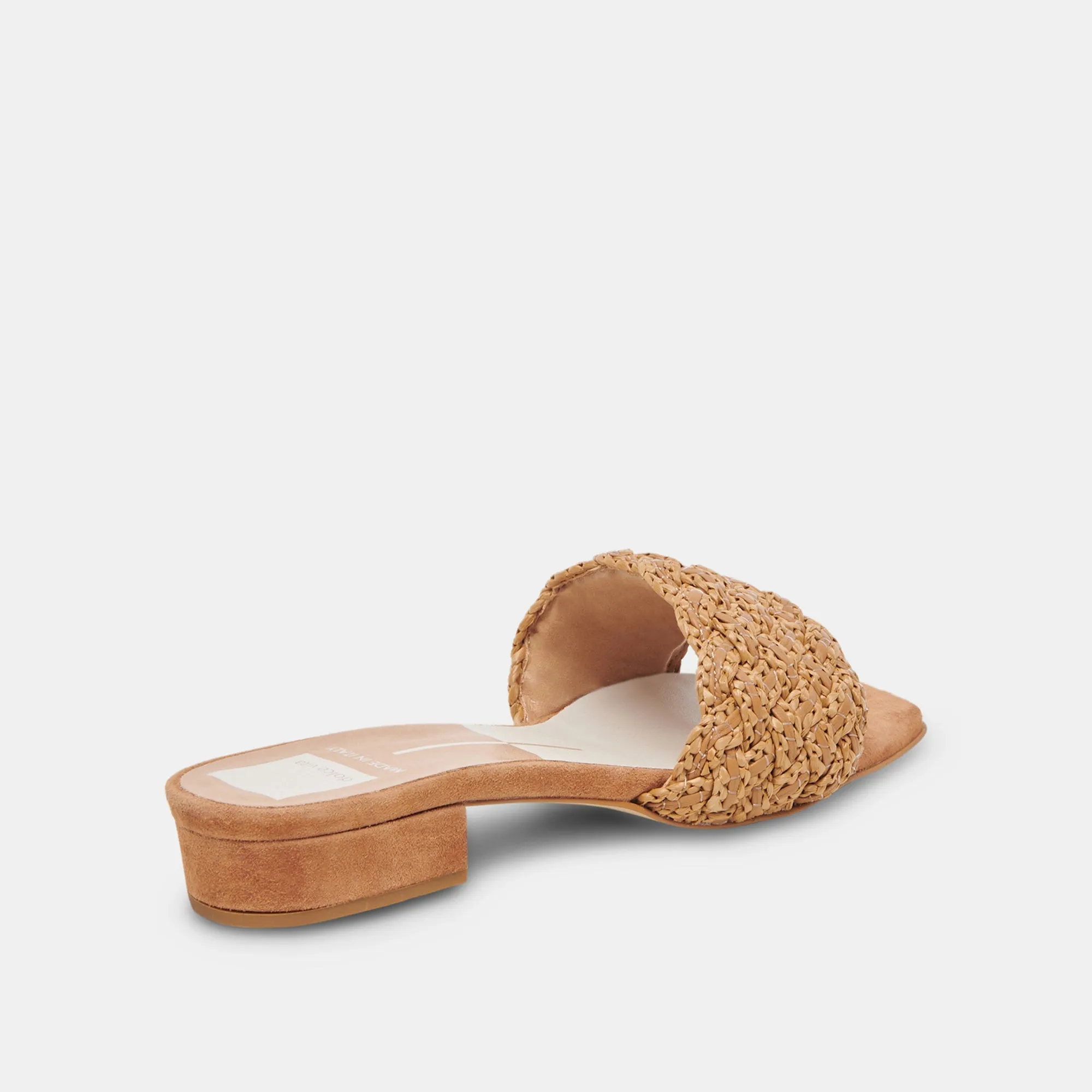 FRAZ SANDALS TAN MULTI WOVEN - re:vita