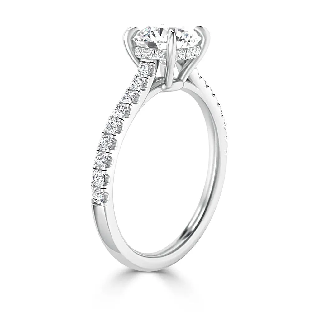 Freya - 18ct White Gold - Round