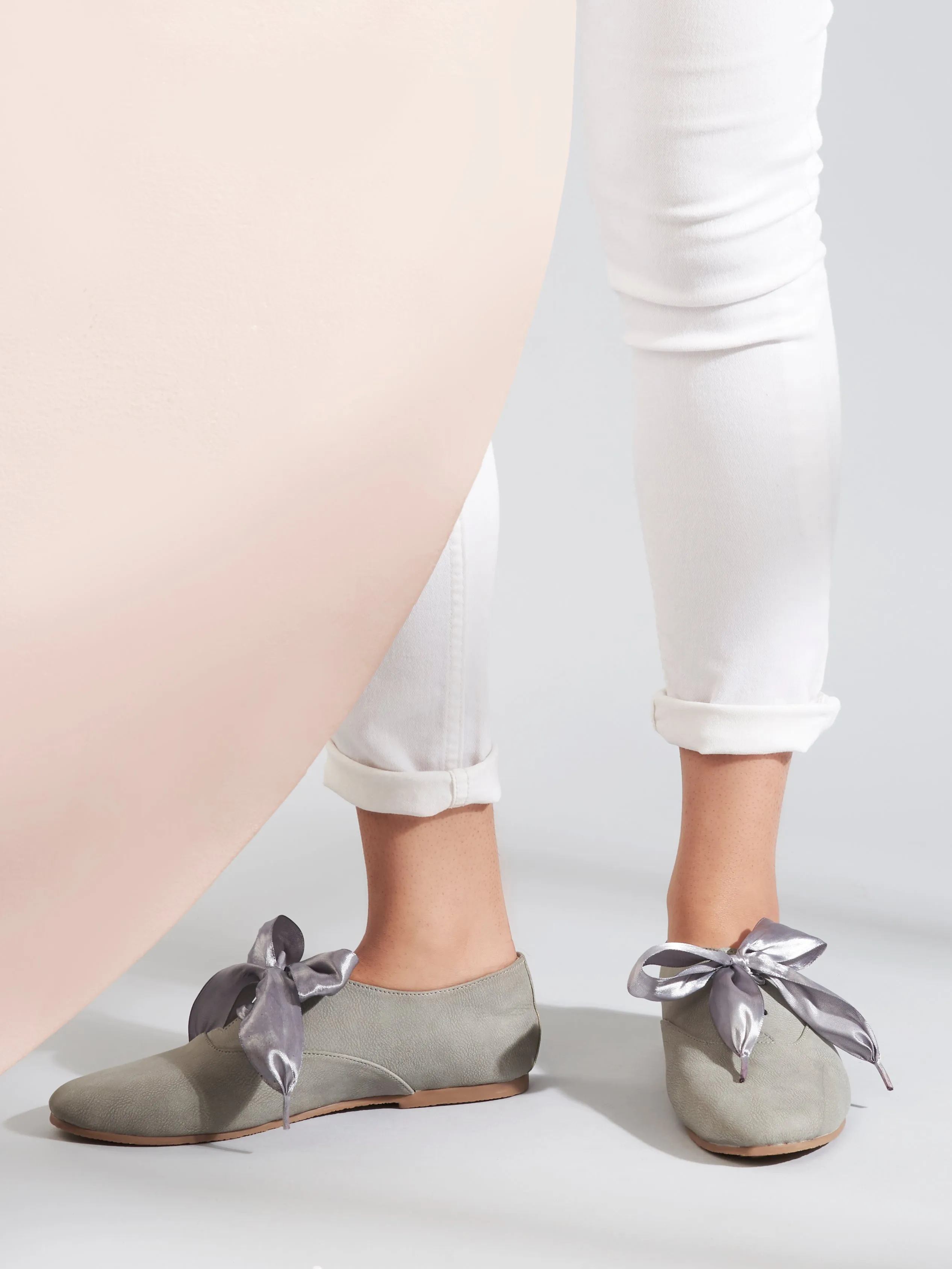 Freya Derbys in Grey for Women