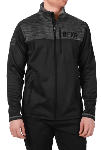 FXR Elevation Tech Zip Fleece Black Ops