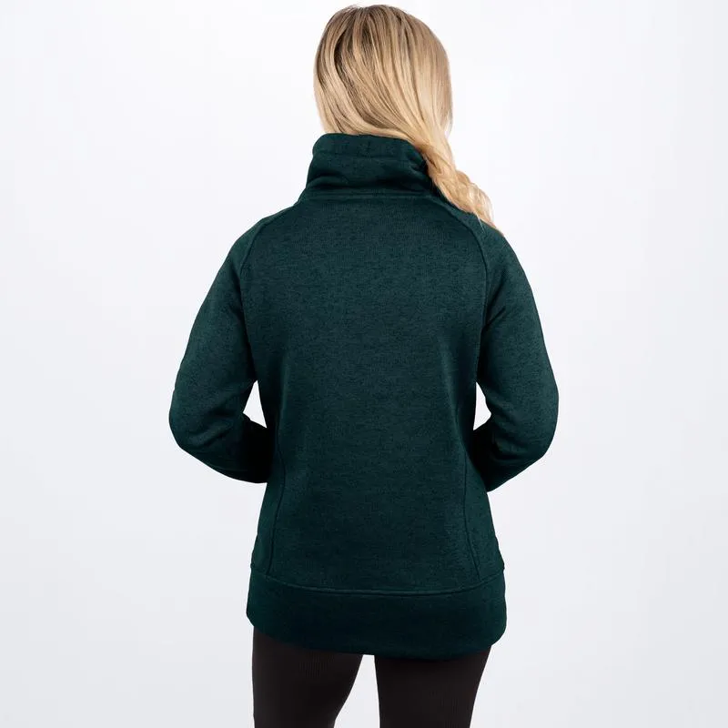 FXR Women's Ember Sweater Pullover Ocean/Black