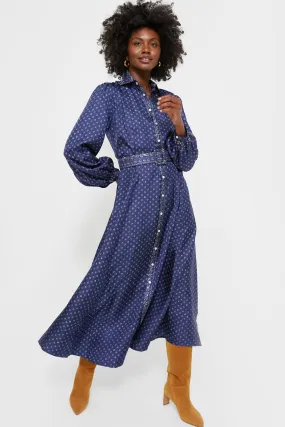 Geo Paisley Mer Day Dress