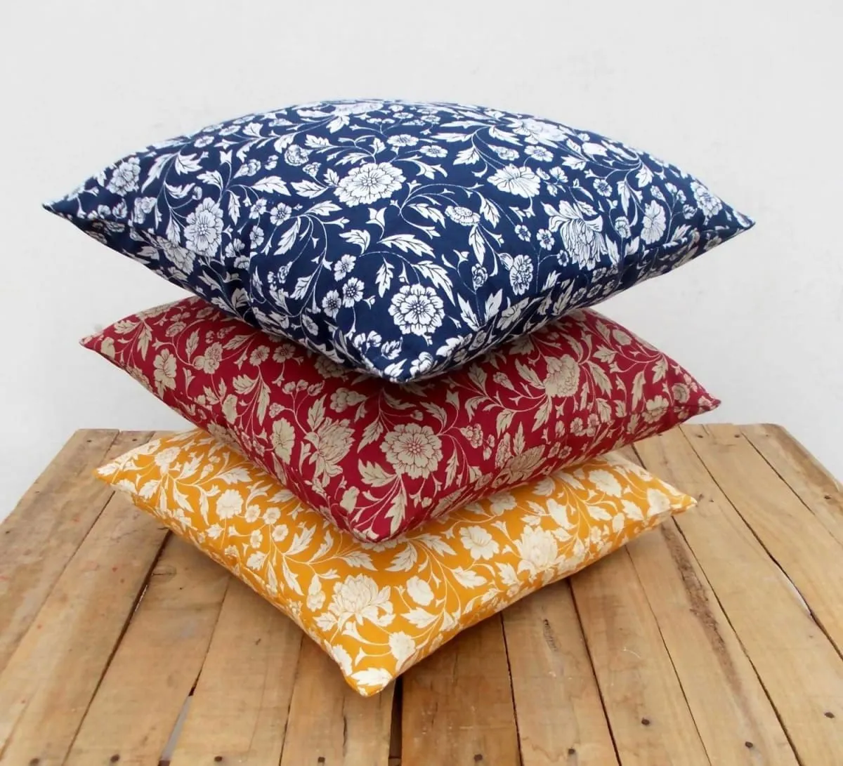 Indigo, throw pillow cover, Kalamkari print, Indian ethinic, cotton pillow, sizes available.