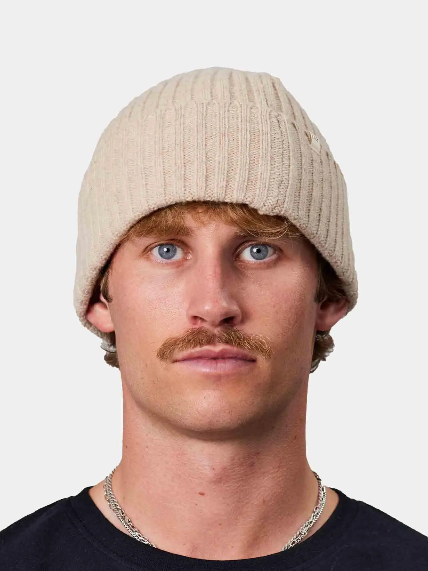 Just Another Fisherman Skipper Merino Beanie - Sahara