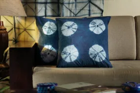 Kaisori Indigo Cushion cover - Oval design