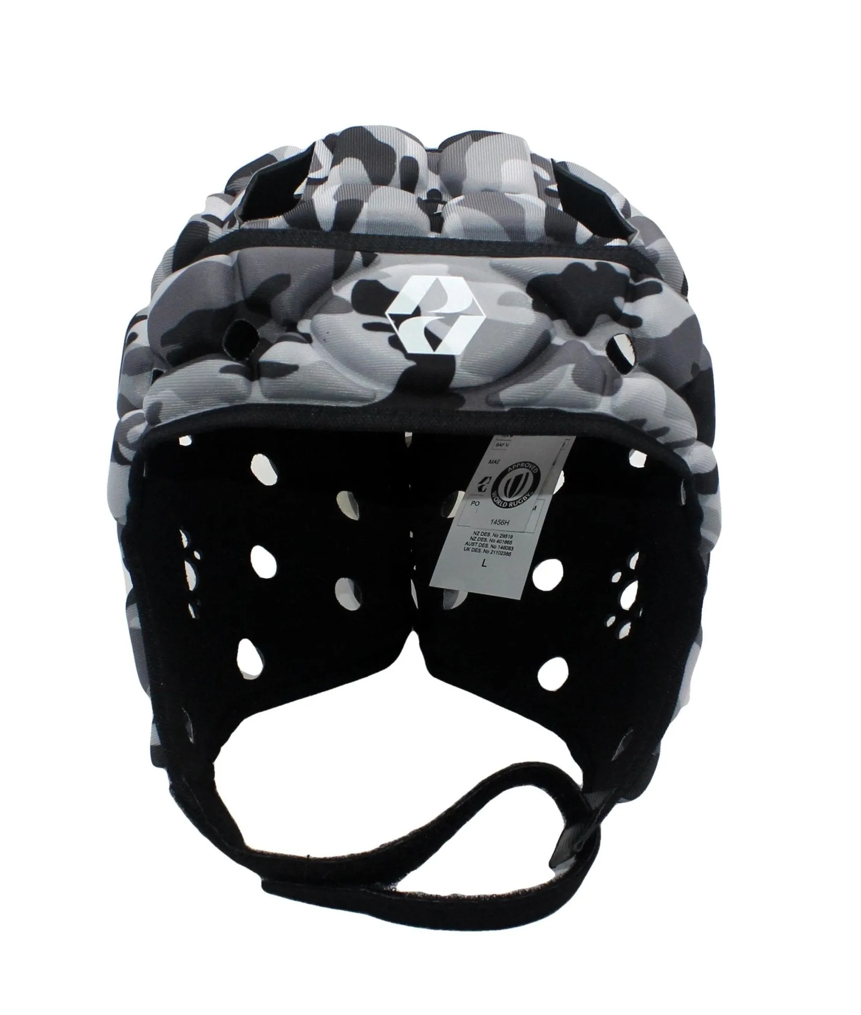 Kids Ventilator Head Guard - Camo Grey