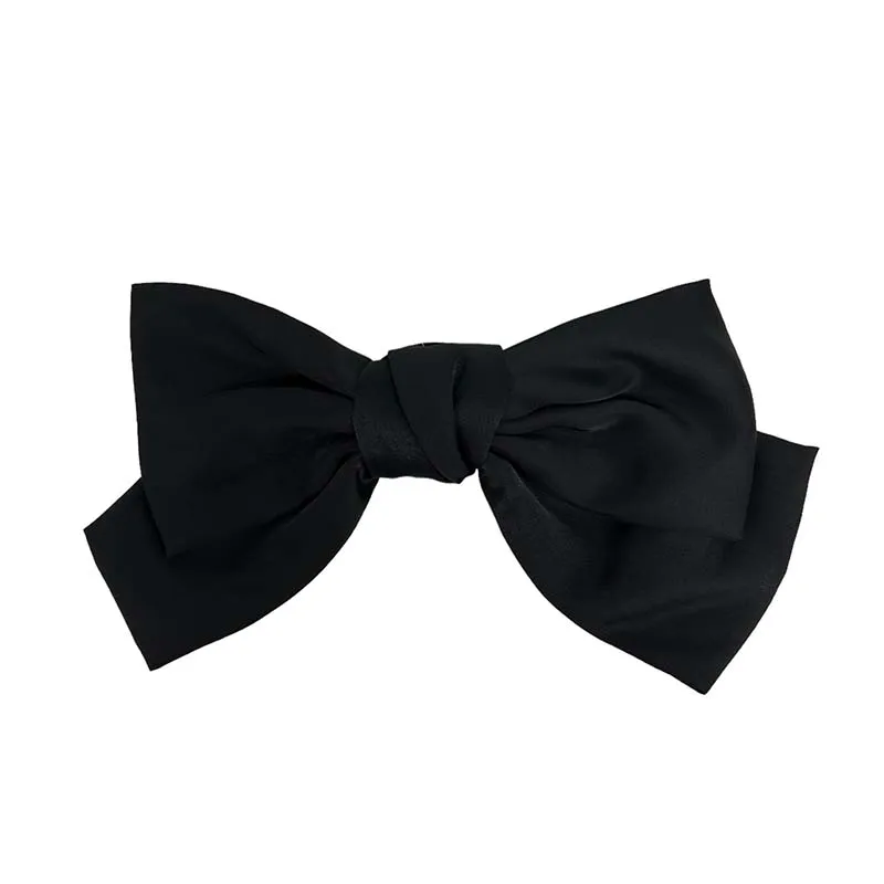 Matte Satin Double Tie Hairbow