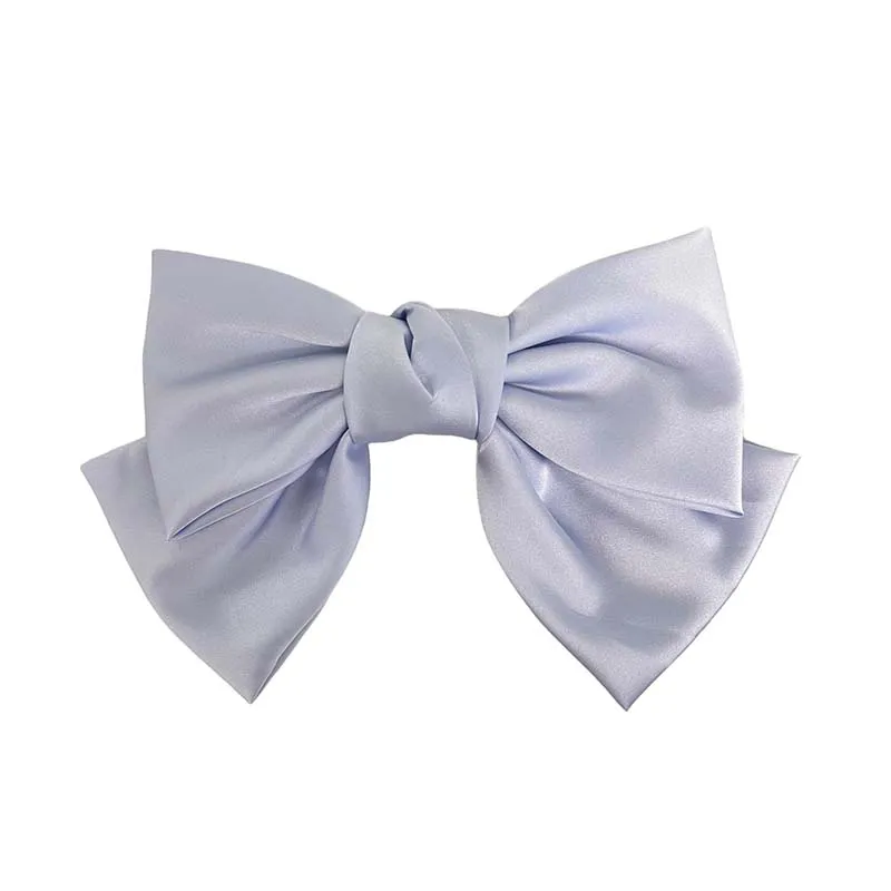 Matte Satin Double Tie Hairbow