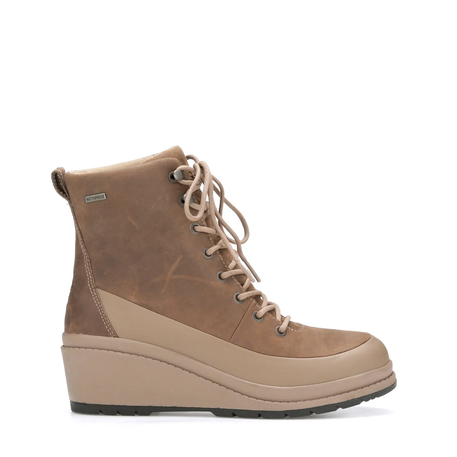 Muck Boot Liberty Leather Wedge Ankle Boots