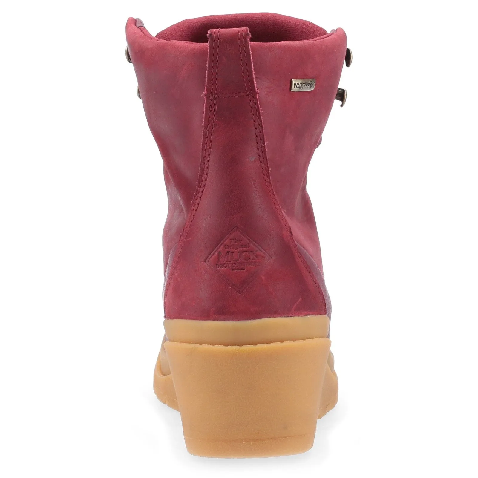 Muck Boot Liberty Leather Wedge Ankle Boots