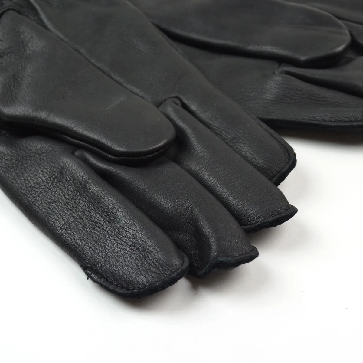 Norse Projects x Hestra - Ivar Leather Gloves - Black