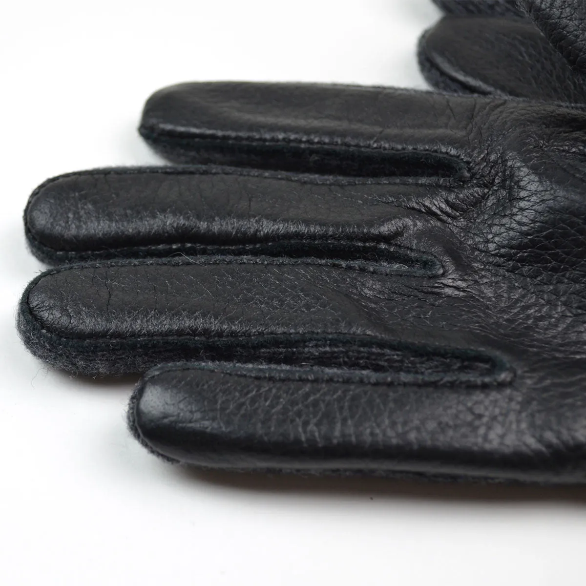 Norse Projects x Hestra - Ivar Leather Gloves - Black