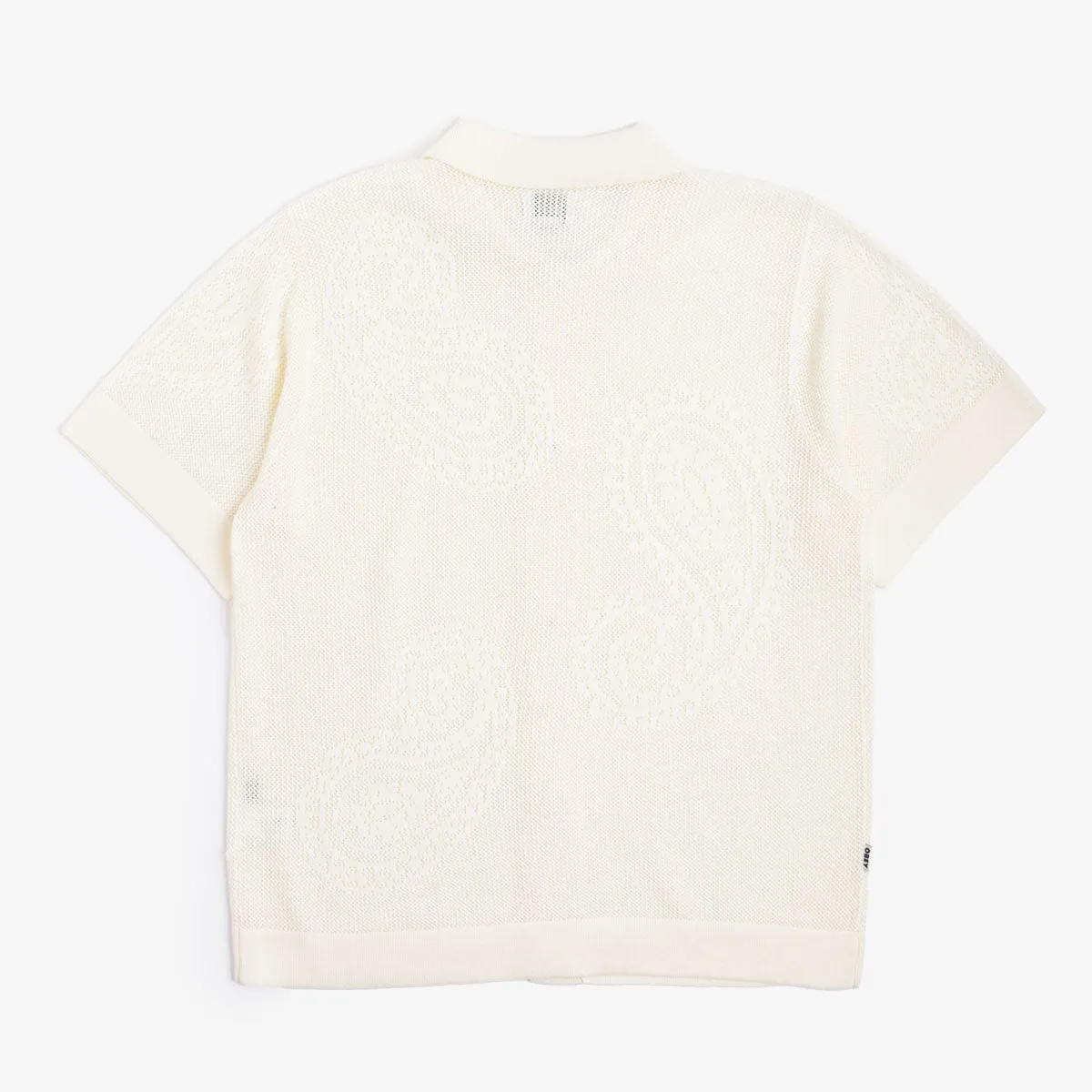 OBEY Tear Drop Open Knit Shirt